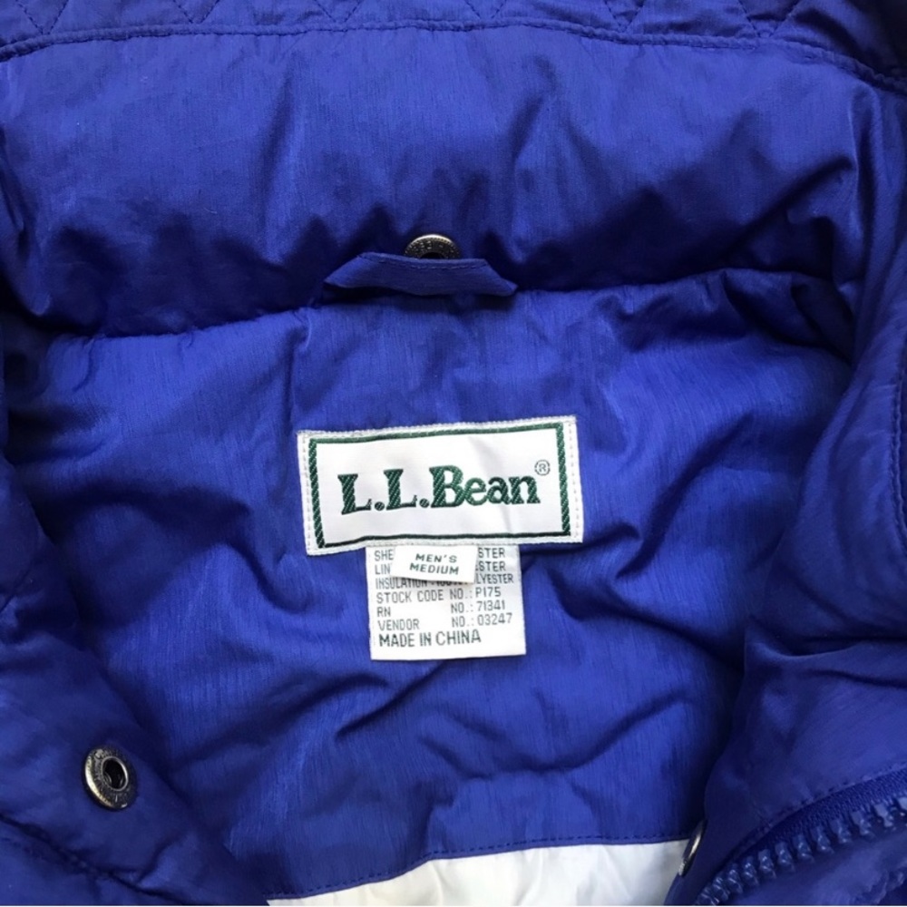 MENS WARM L.L.BEAN SKI JACKET SIZE MEDIUM - Picture 2 of 3